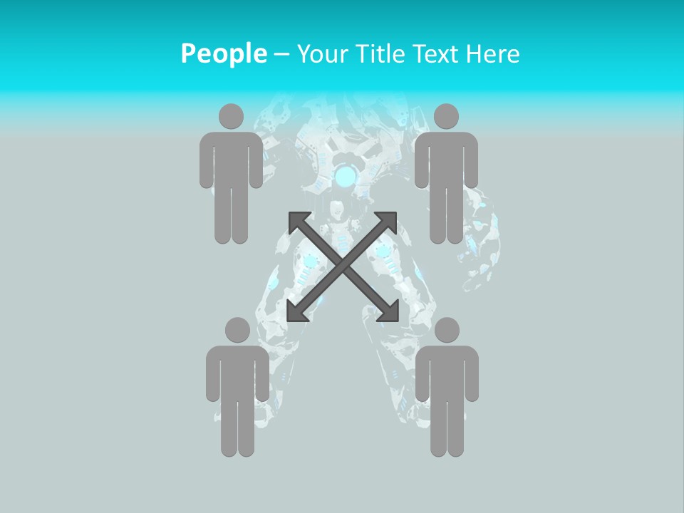 Attractive Mech Fantasy PowerPoint Template