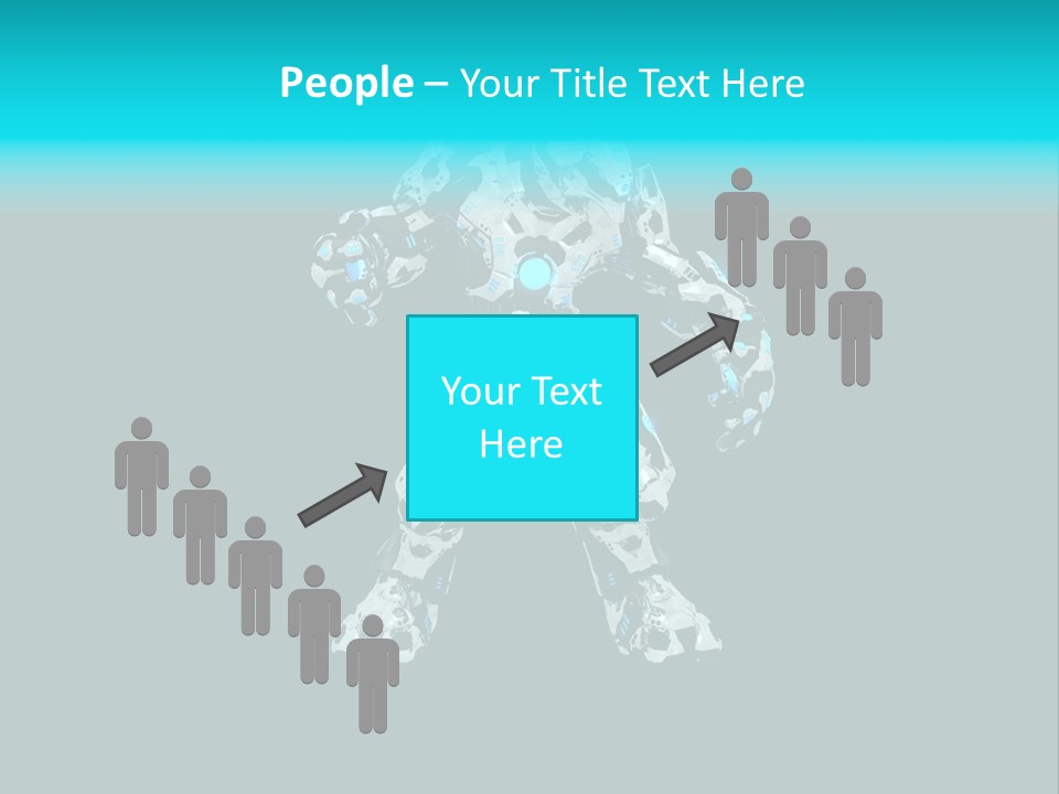 Attractive Mech Fantasy PowerPoint Template