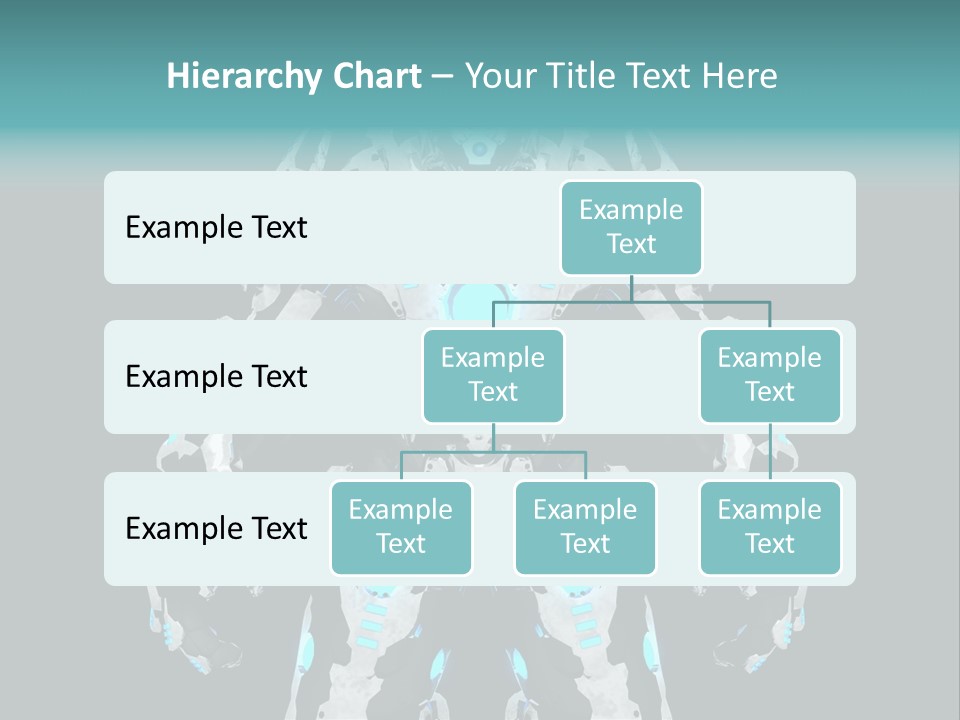 Rendering Chrome Face PowerPoint Template