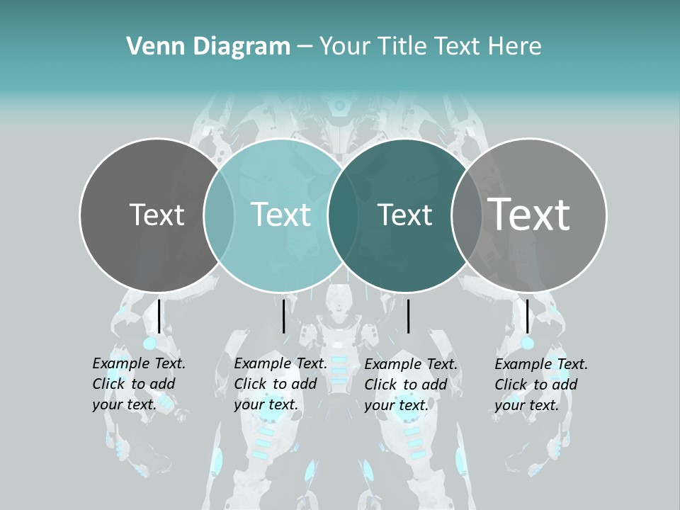 Rendering Chrome Face PowerPoint Template