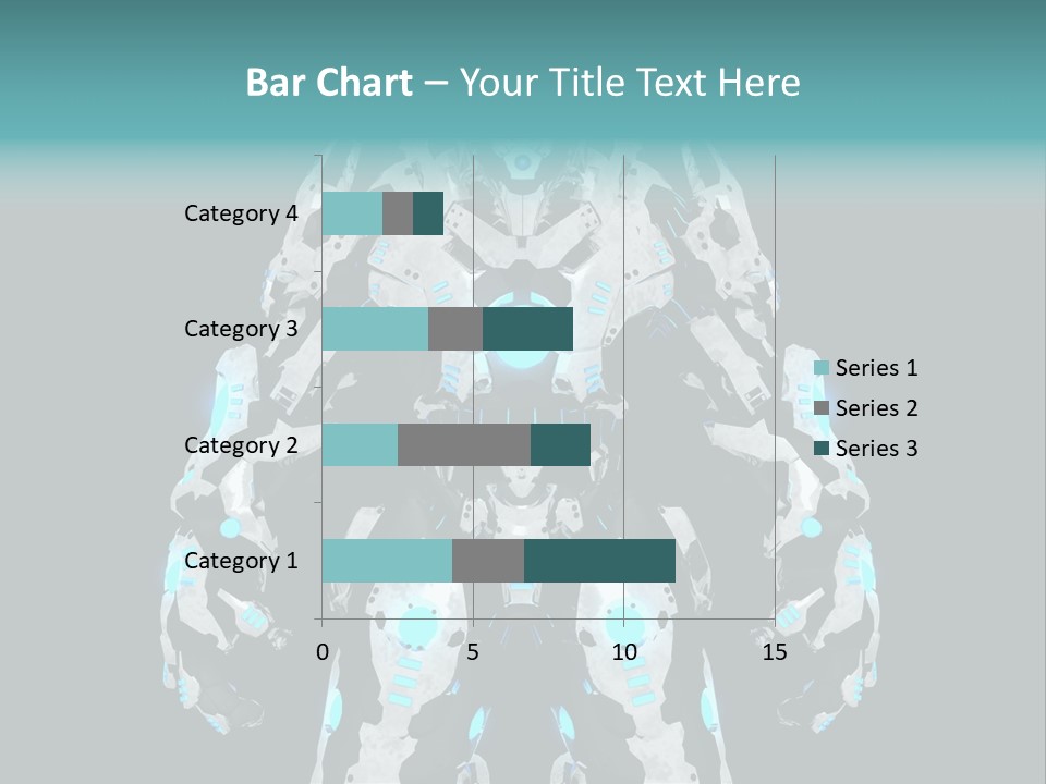 Rendering Chrome Face PowerPoint Template