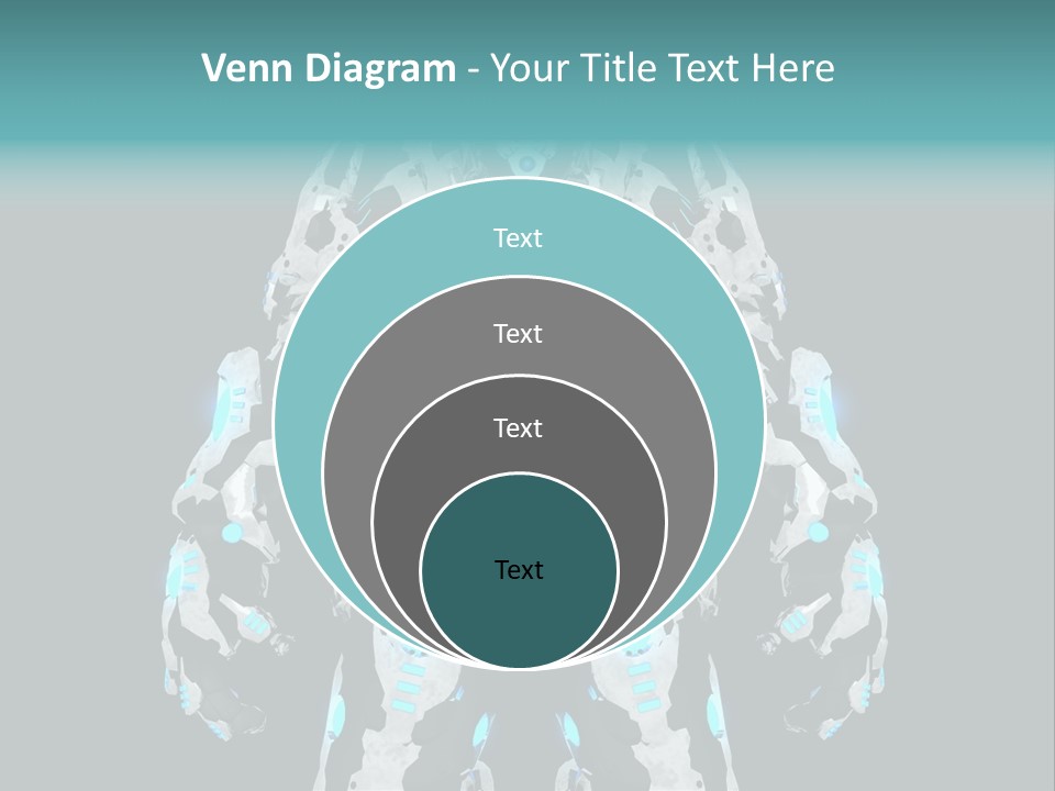Rendering Chrome Face PowerPoint Template