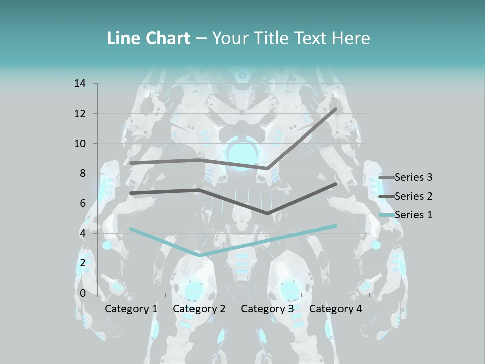 Rendering Chrome Face PowerPoint Template