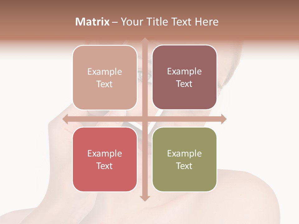 Makeup S Model PowerPoint Template