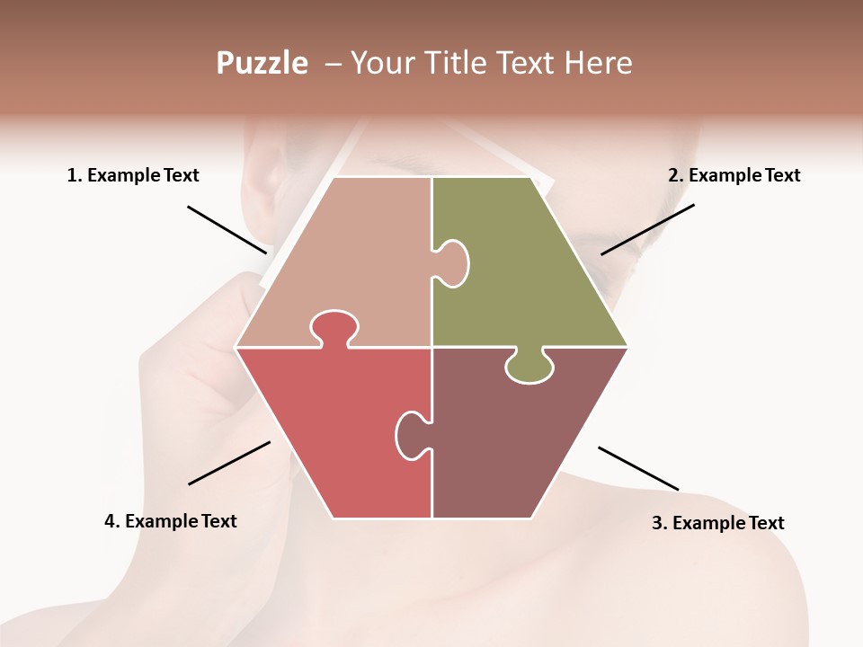 Makeup S Model PowerPoint Template