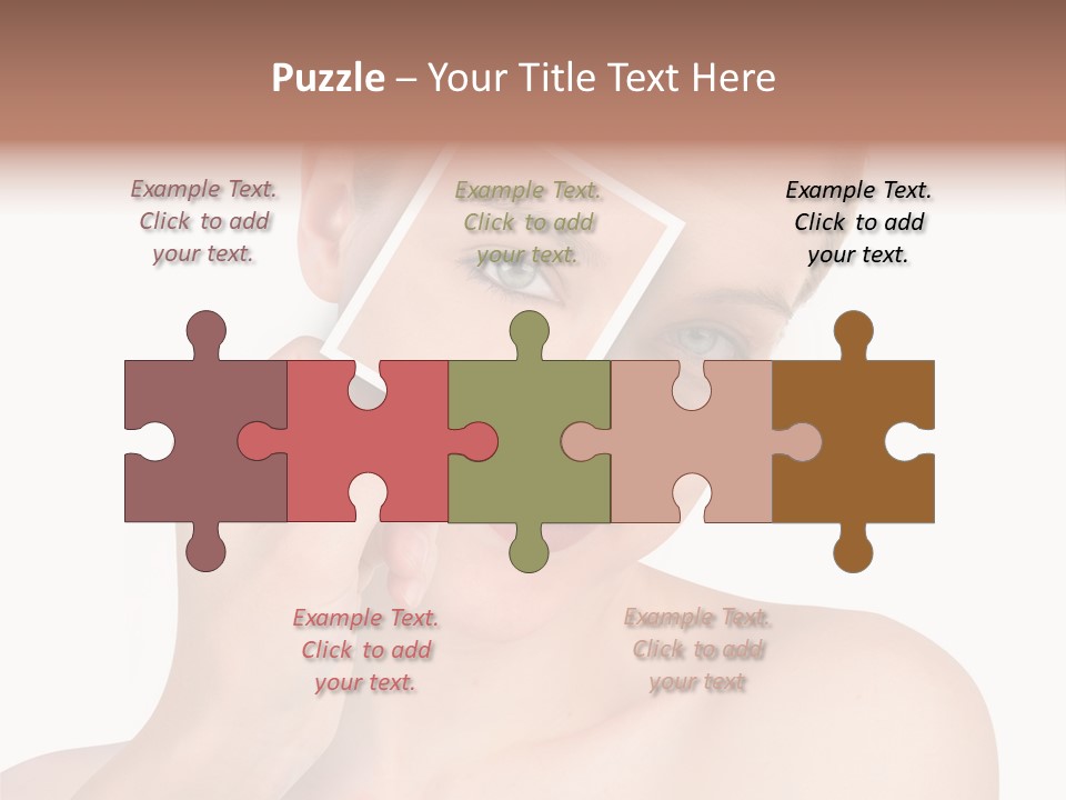 Makeup S Model PowerPoint Template