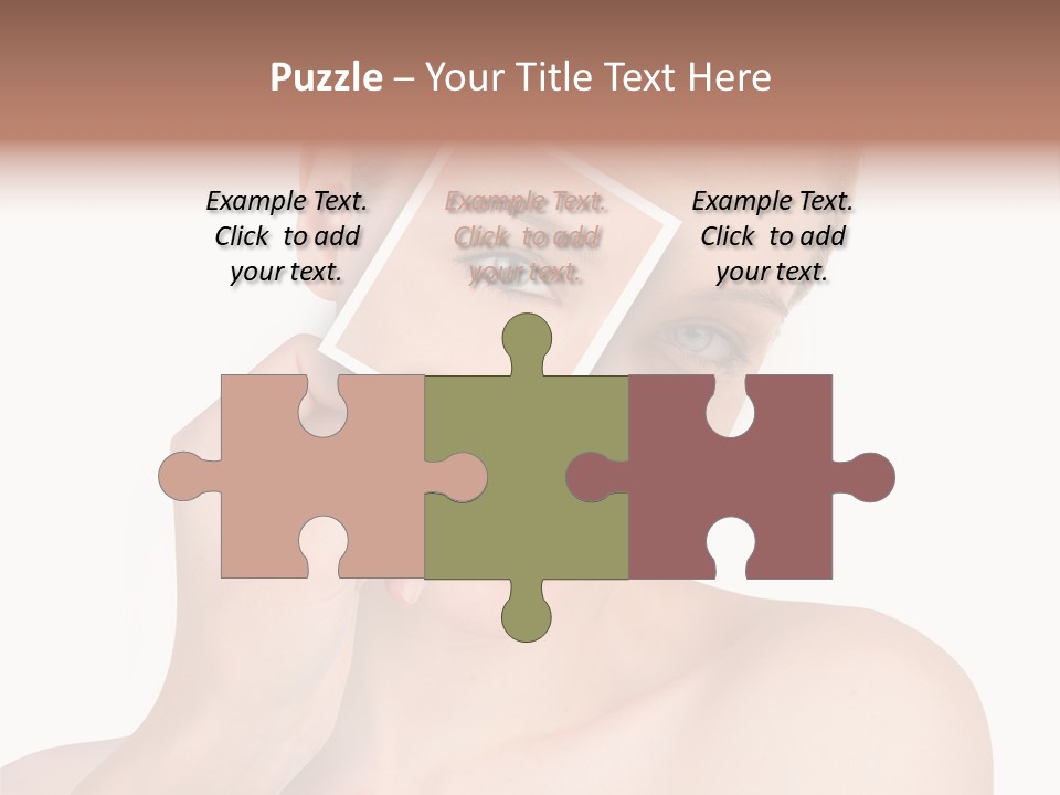 Makeup S Model PowerPoint Template