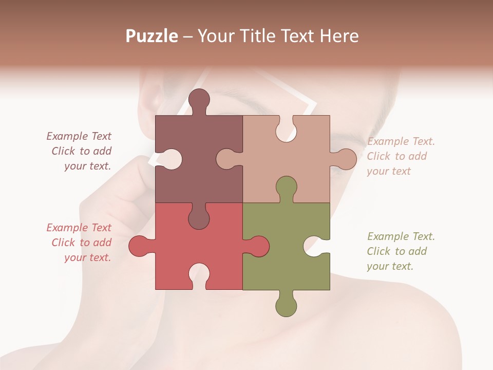 Makeup S Model PowerPoint Template