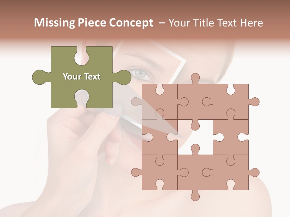 Makeup S Model PowerPoint Template