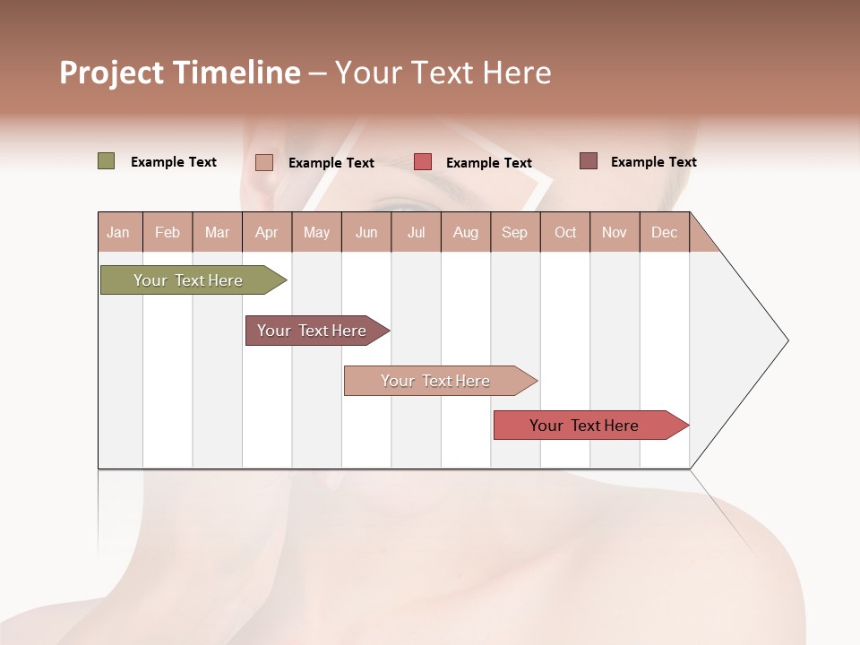 Makeup S Model PowerPoint Template