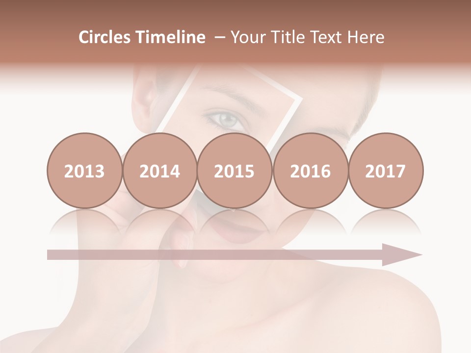 Makeup S Model PowerPoint Template