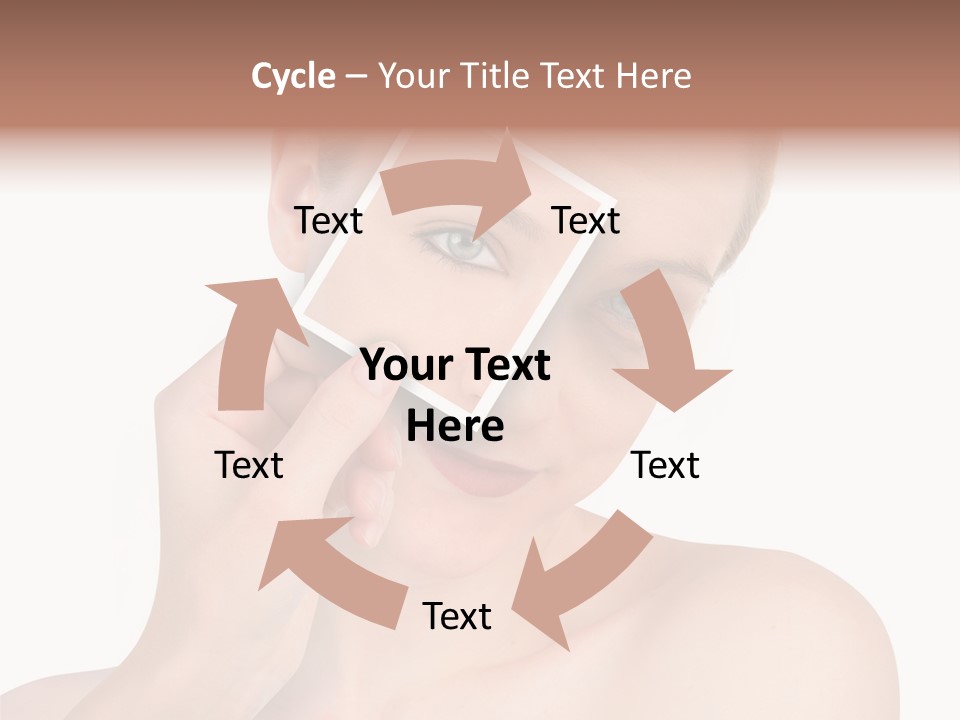 Makeup S Model PowerPoint Template