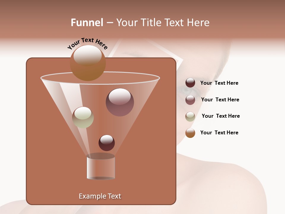 Makeup S Model PowerPoint Template