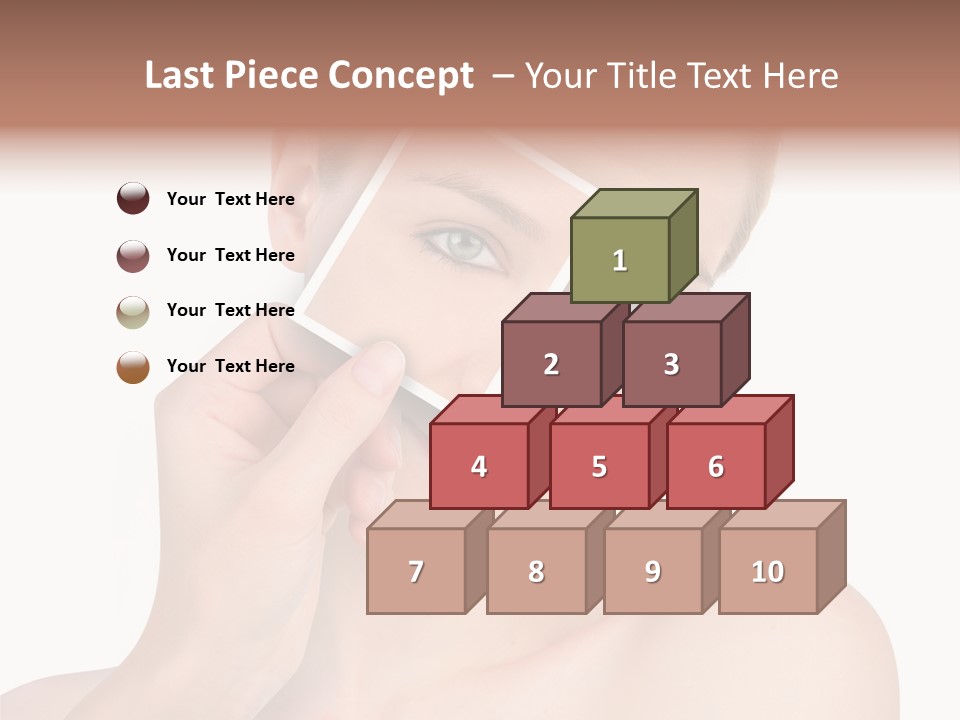 Makeup S Model PowerPoint Template