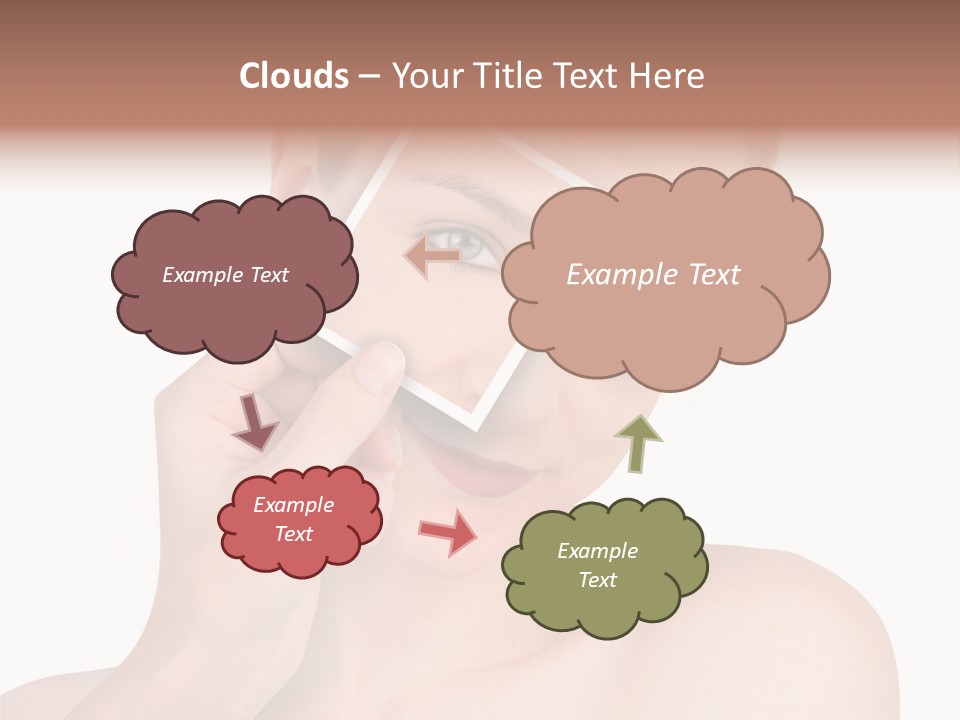 Makeup S Model PowerPoint Template