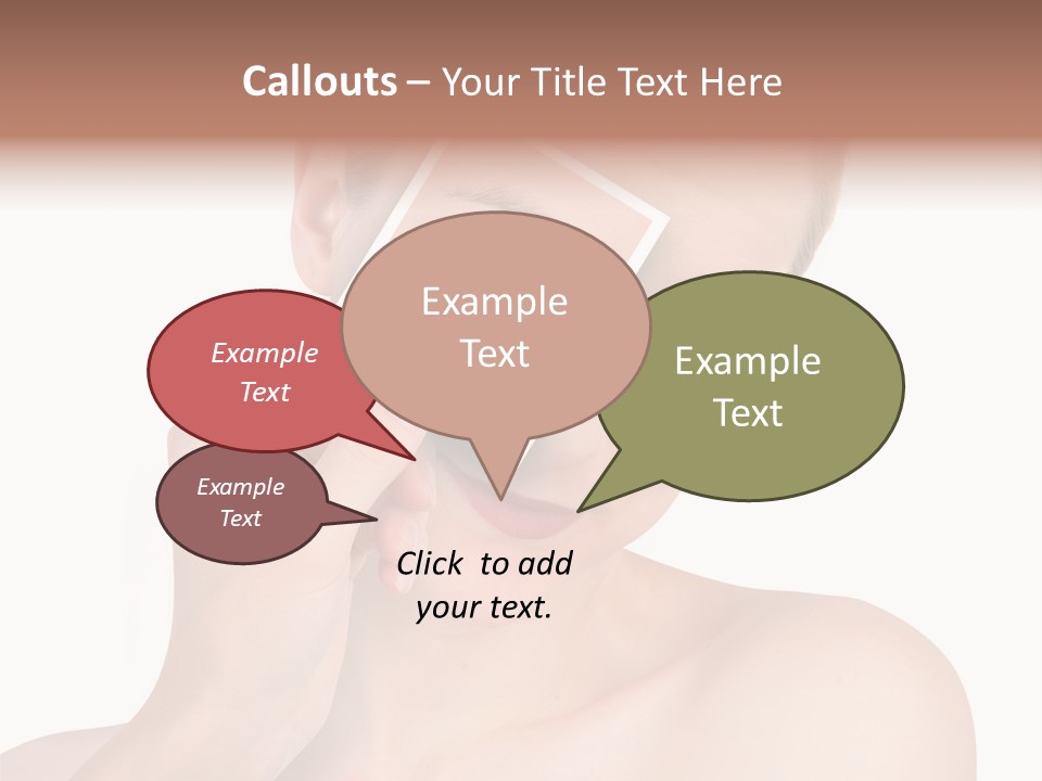 Makeup S Model PowerPoint Template