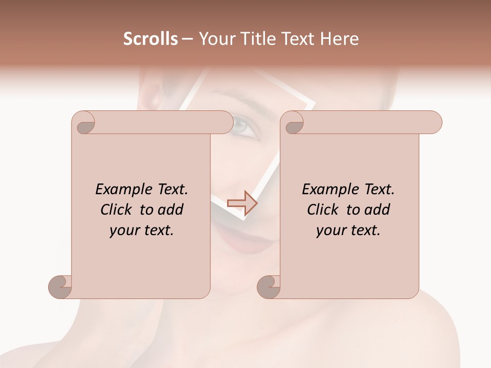 Makeup S Model PowerPoint Template