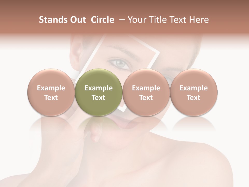 Makeup S Model PowerPoint Template