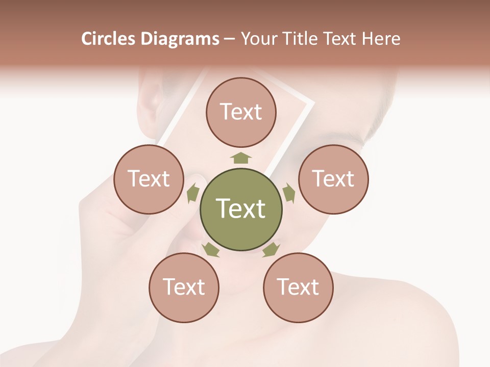 Makeup S Model PowerPoint Template