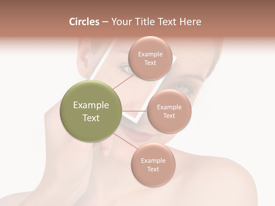 Makeup S Model PowerPoint Template