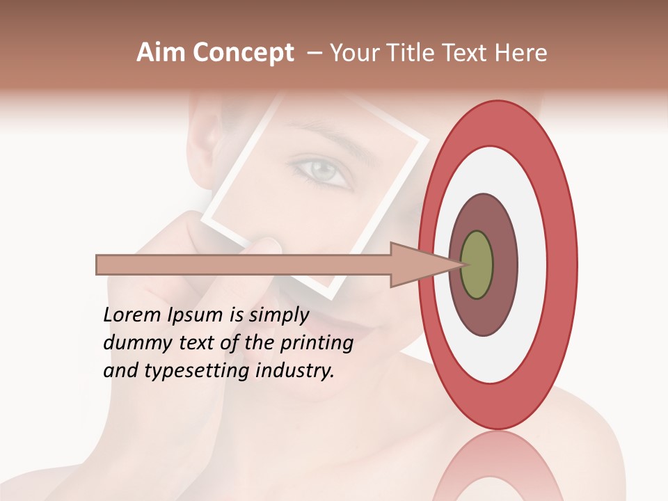 Makeup S Model PowerPoint Template