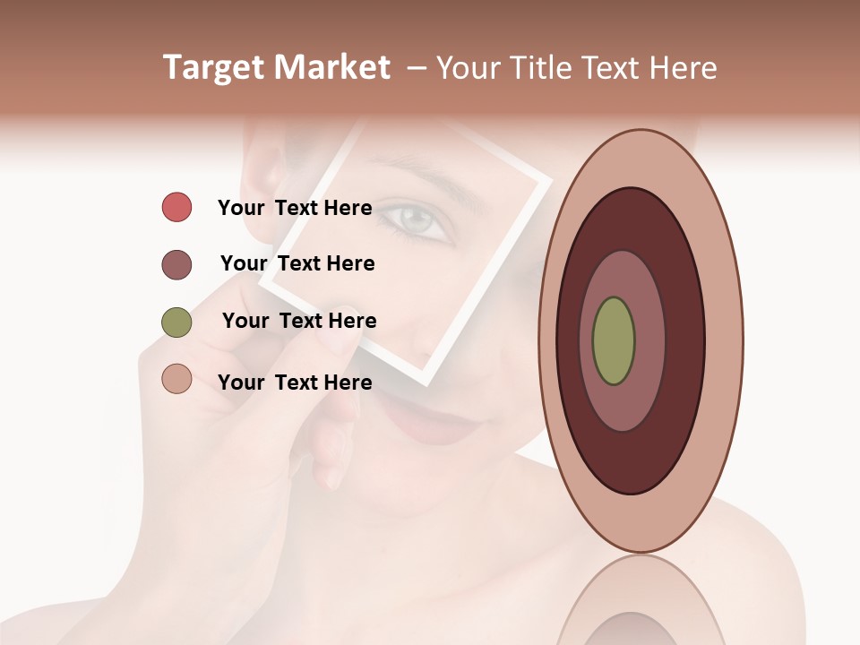 Makeup S Model PowerPoint Template