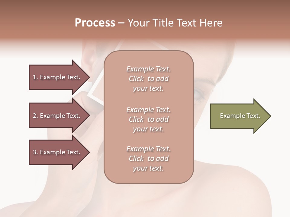 Makeup S Model PowerPoint Template