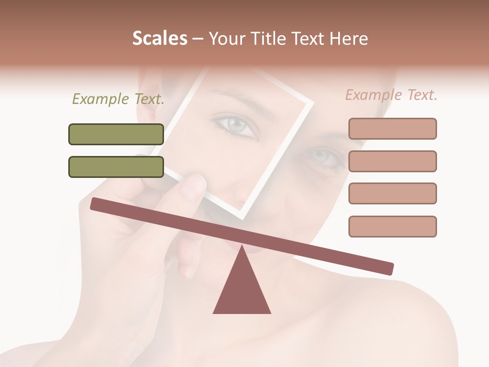 Makeup S Model PowerPoint Template