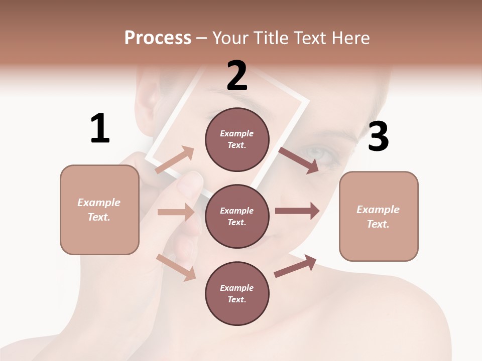Makeup S Model PowerPoint Template