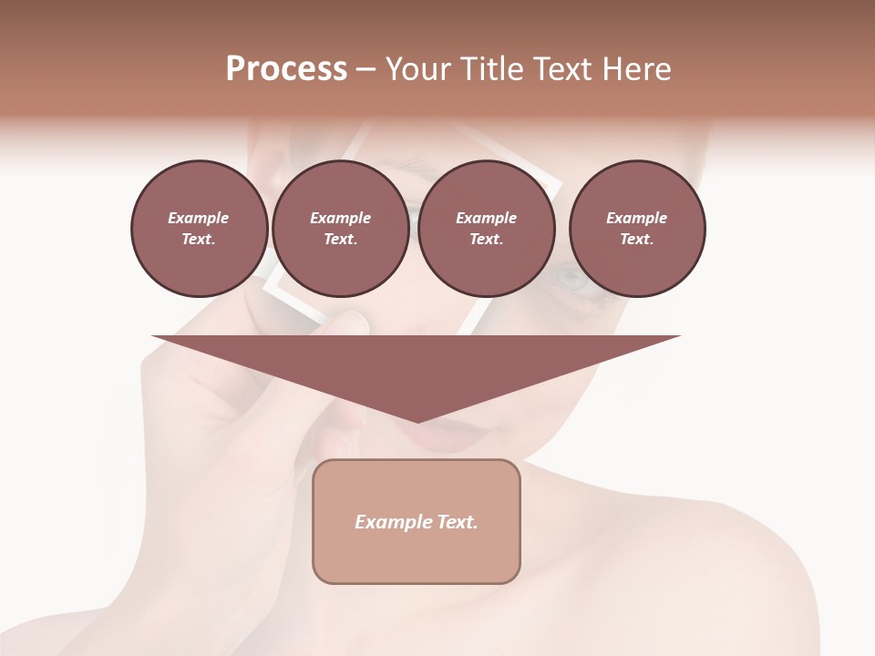 Makeup S Model PowerPoint Template