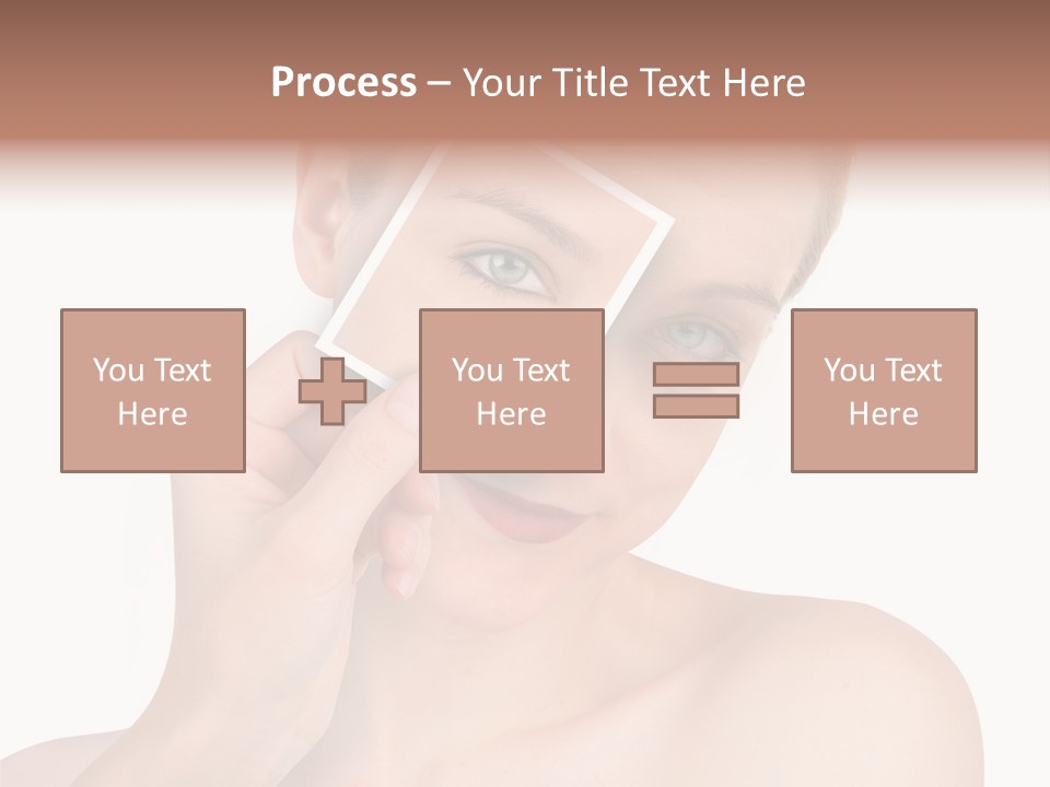 Makeup S Model PowerPoint Template