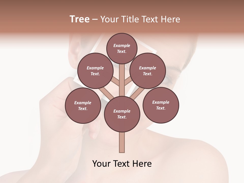 Makeup S Model PowerPoint Template