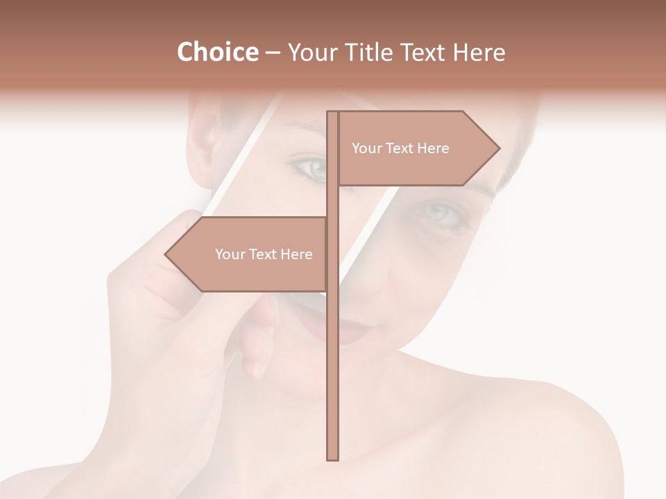 Makeup S Model PowerPoint Template