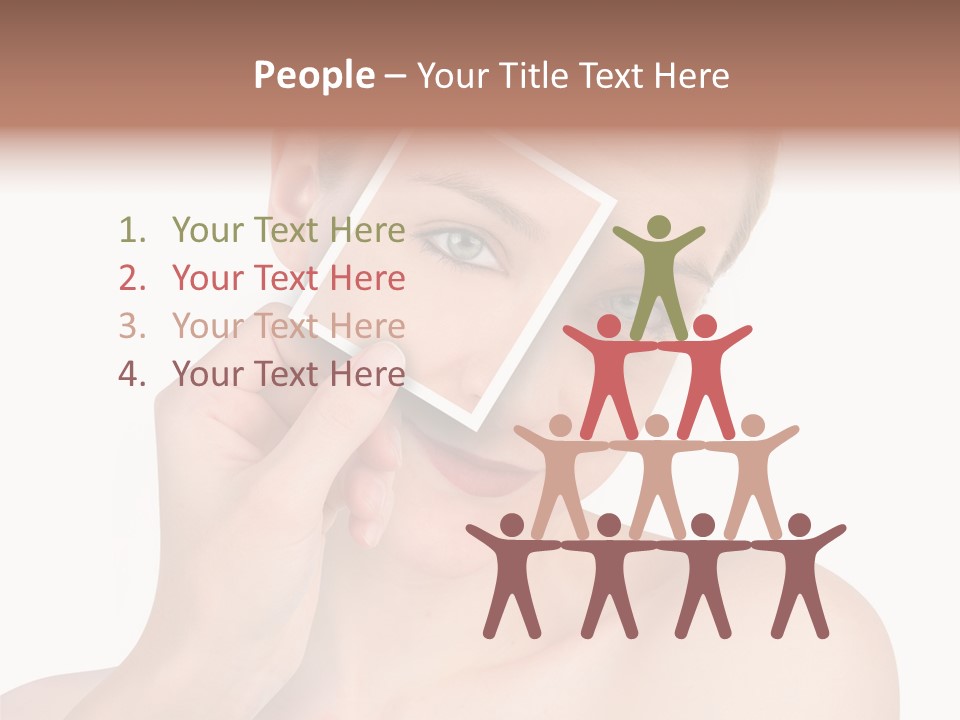 Makeup S Model PowerPoint Template