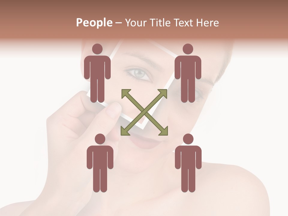 Makeup S Model PowerPoint Template