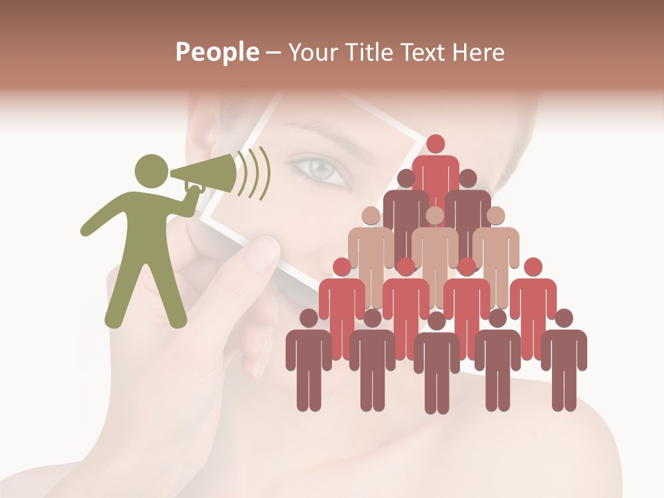 Makeup S Model PowerPoint Template