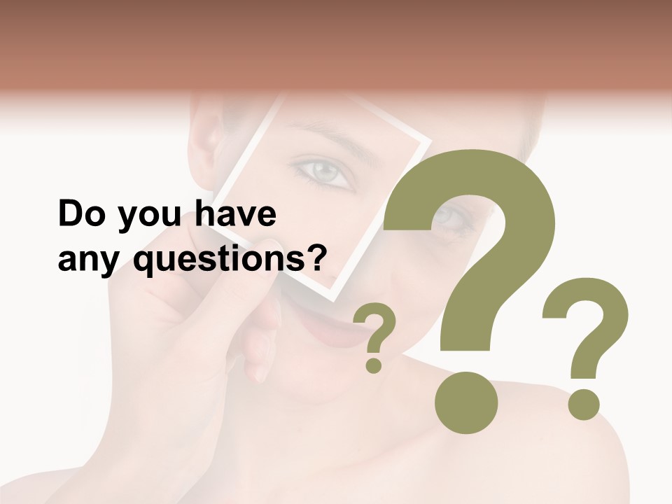 Makeup S Model PowerPoint Template