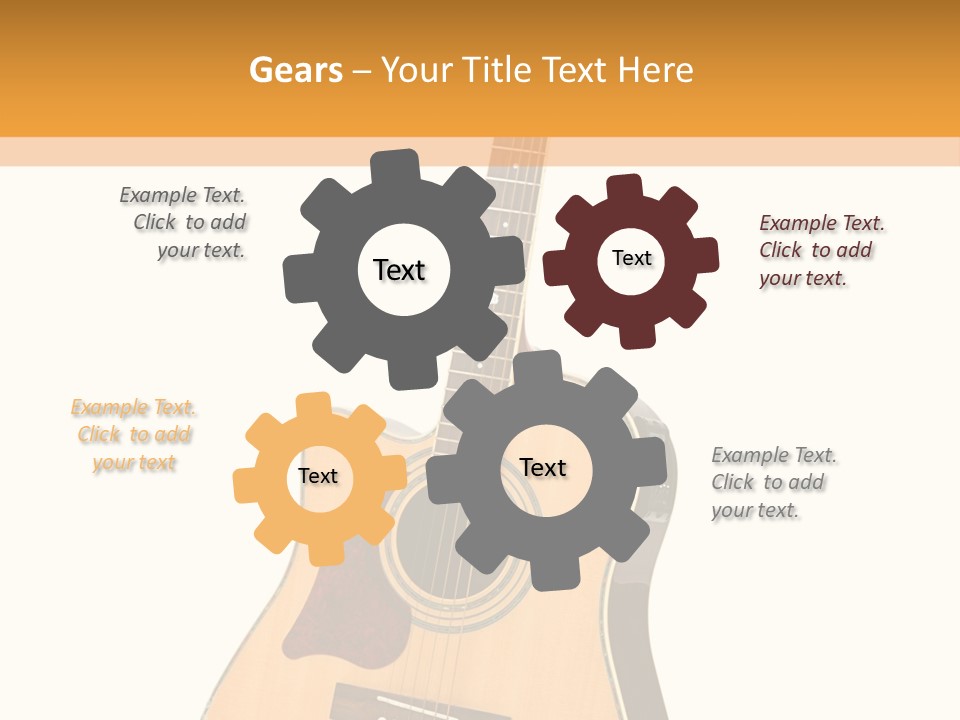 Modern String Path PowerPoint Template