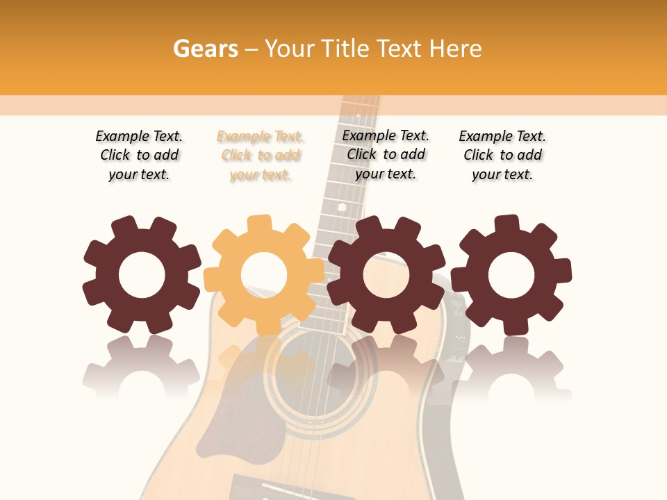 Modern String Path PowerPoint Template