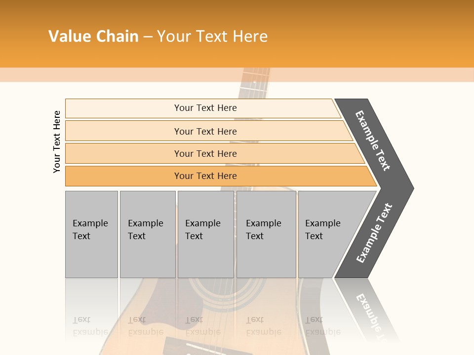 Modern String Path PowerPoint Template