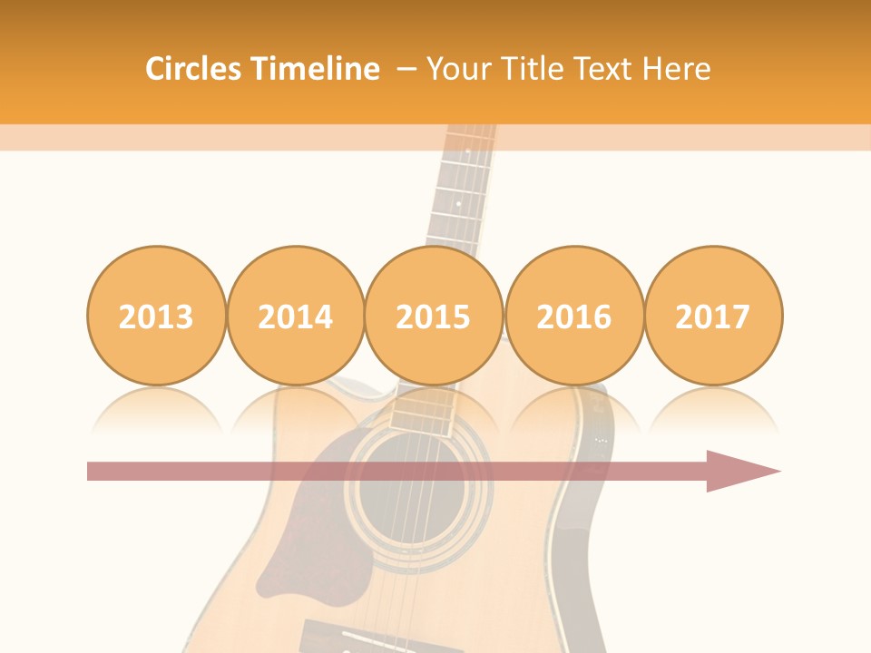 Modern String Path PowerPoint Template