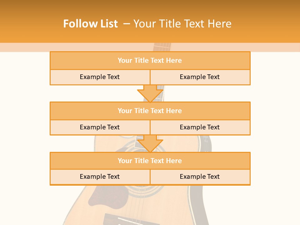 Modern String Path PowerPoint Template