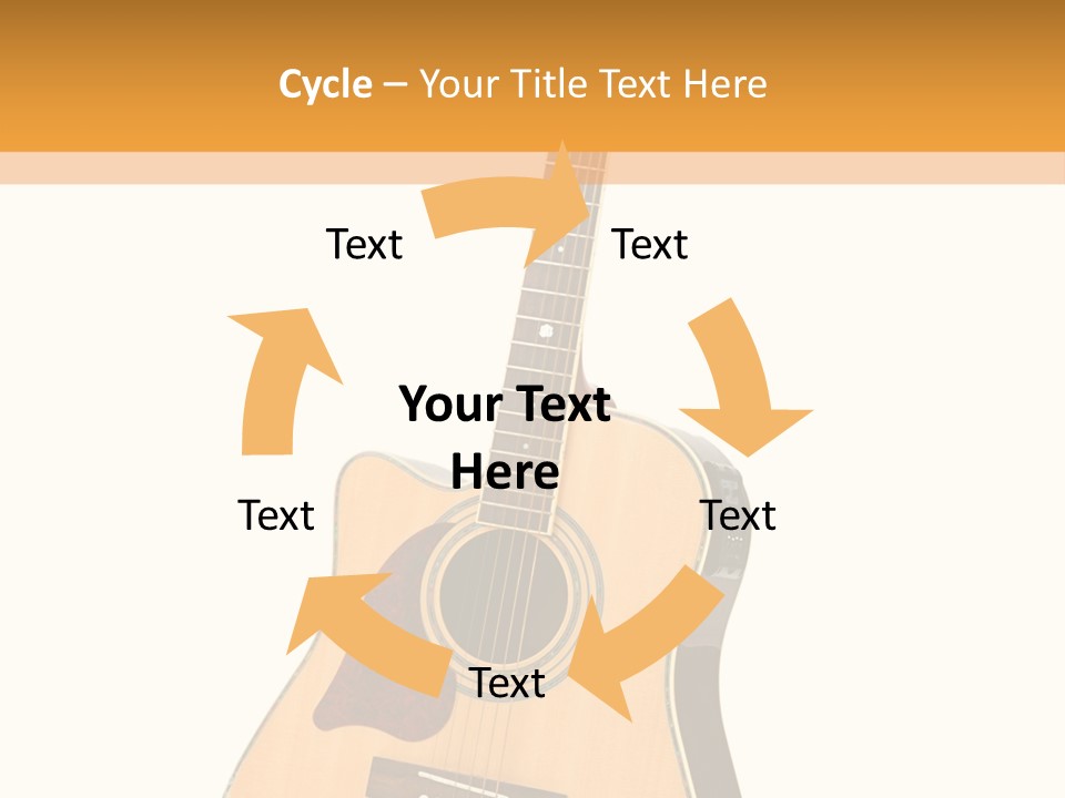 Modern String Path PowerPoint Template