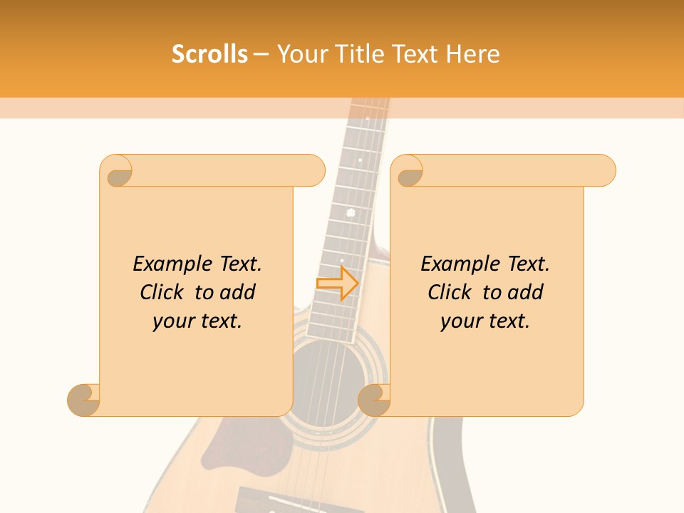 Modern String Path PowerPoint Template
