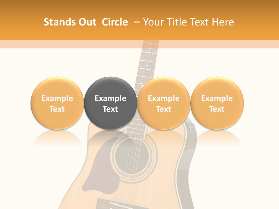 Modern String Path PowerPoint Template