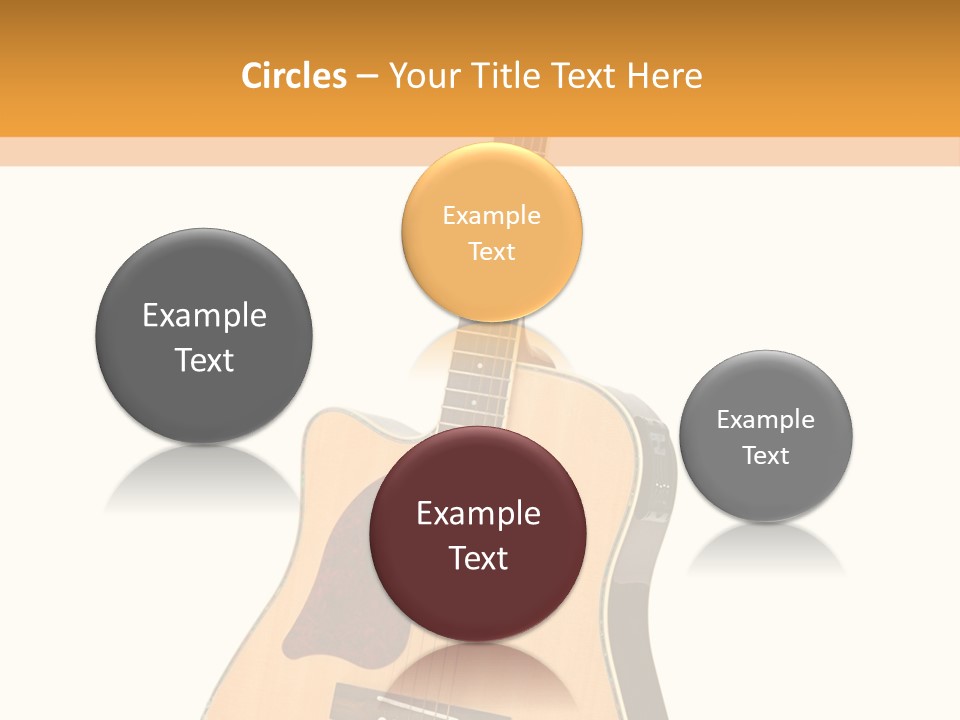 Modern String Path PowerPoint Template