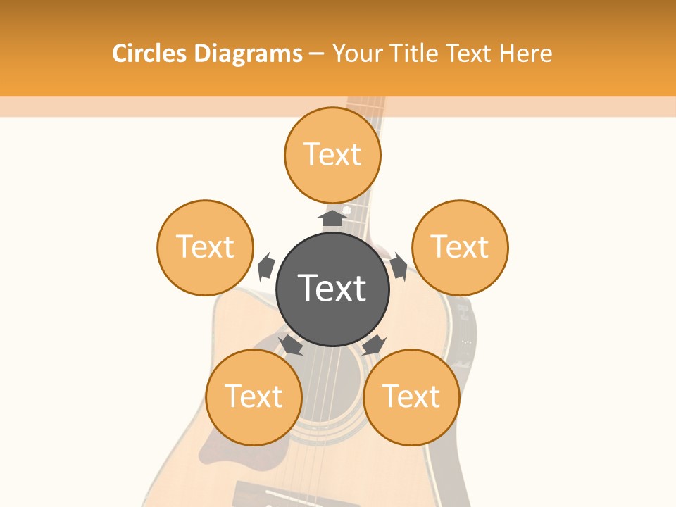 Modern String Path PowerPoint Template