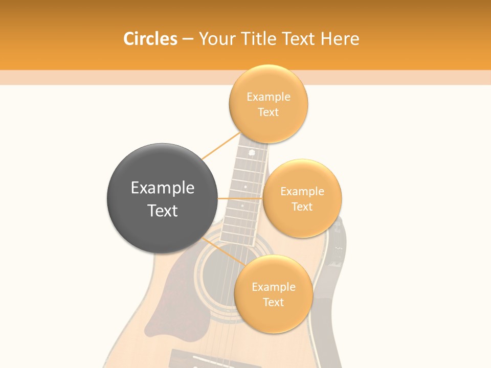Modern String Path PowerPoint Template