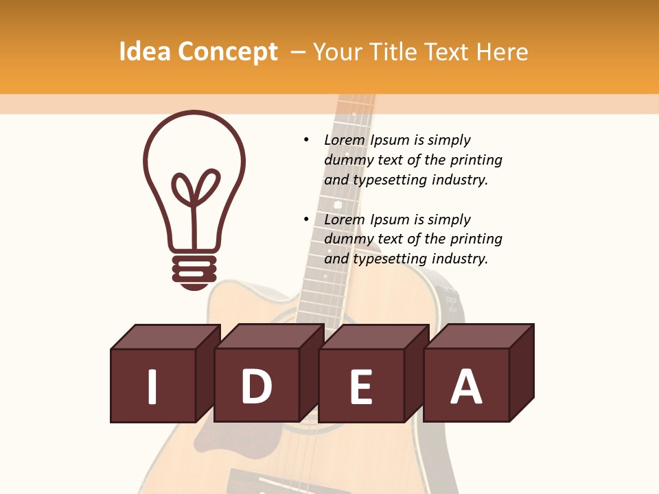 Modern String Path PowerPoint Template