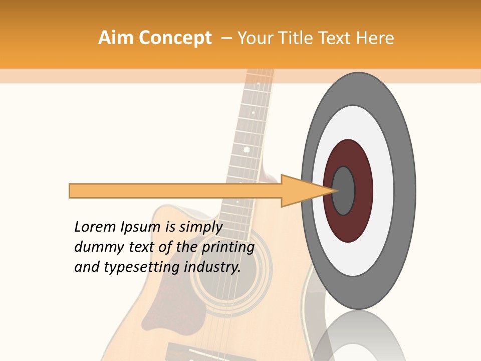 Modern String Path PowerPoint Template